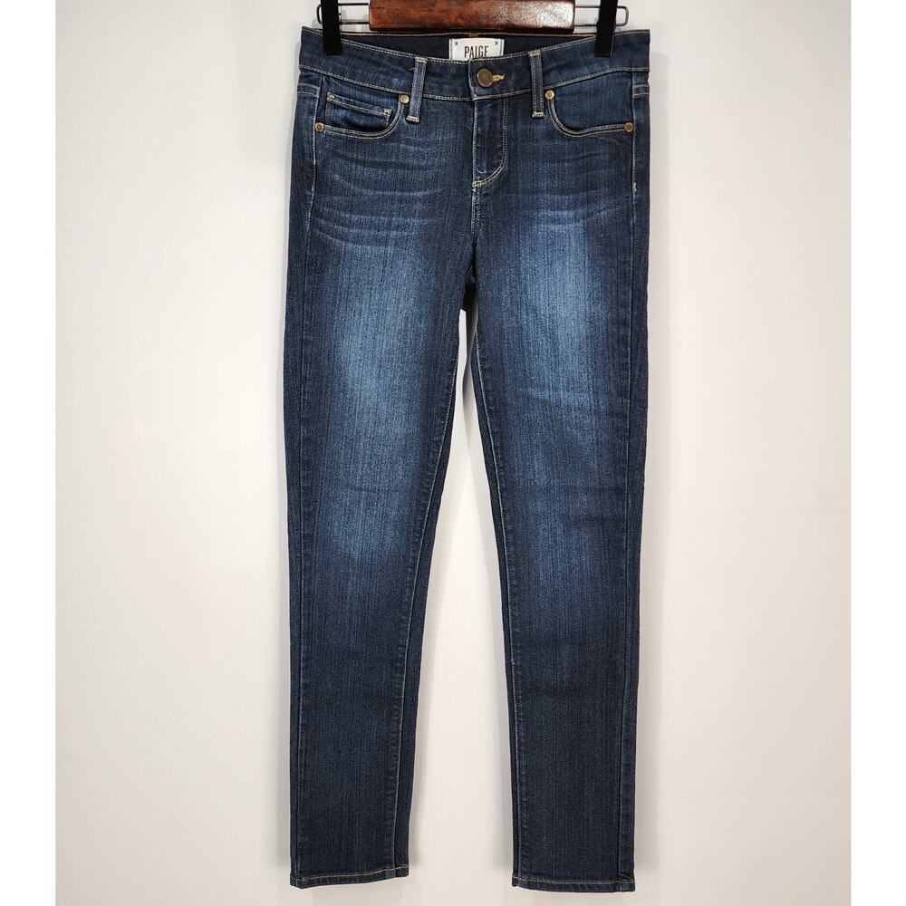 PAIGE Skyline Ankle Peg Alanis Skinny Jeans Mid-Rise 24